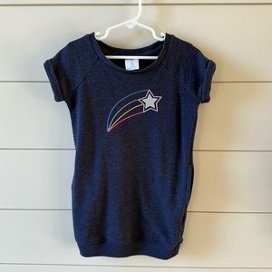 Gap toddler girl short sleeve sweatshirt dress